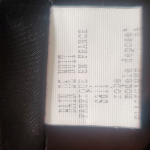 Bain De Nuit of Paris Black Dress Size S - Picture 10 of 10